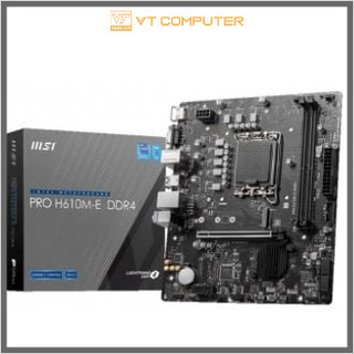 Bo mạch chủ mainboard msi pro h610m-e / h610m bomber ddr4 new chính hãng bảo hành 36 tháng