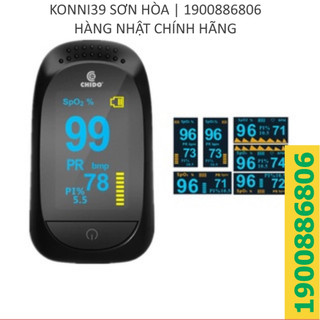 Máy Đo Nồng Độ Oxy Trong Máu A2 Spo2 PULSE Fingertip Oximeter TẶNG PIN - Máy Đo Spo2 Kẹp Ngón - Konni39 Sơn Hòa