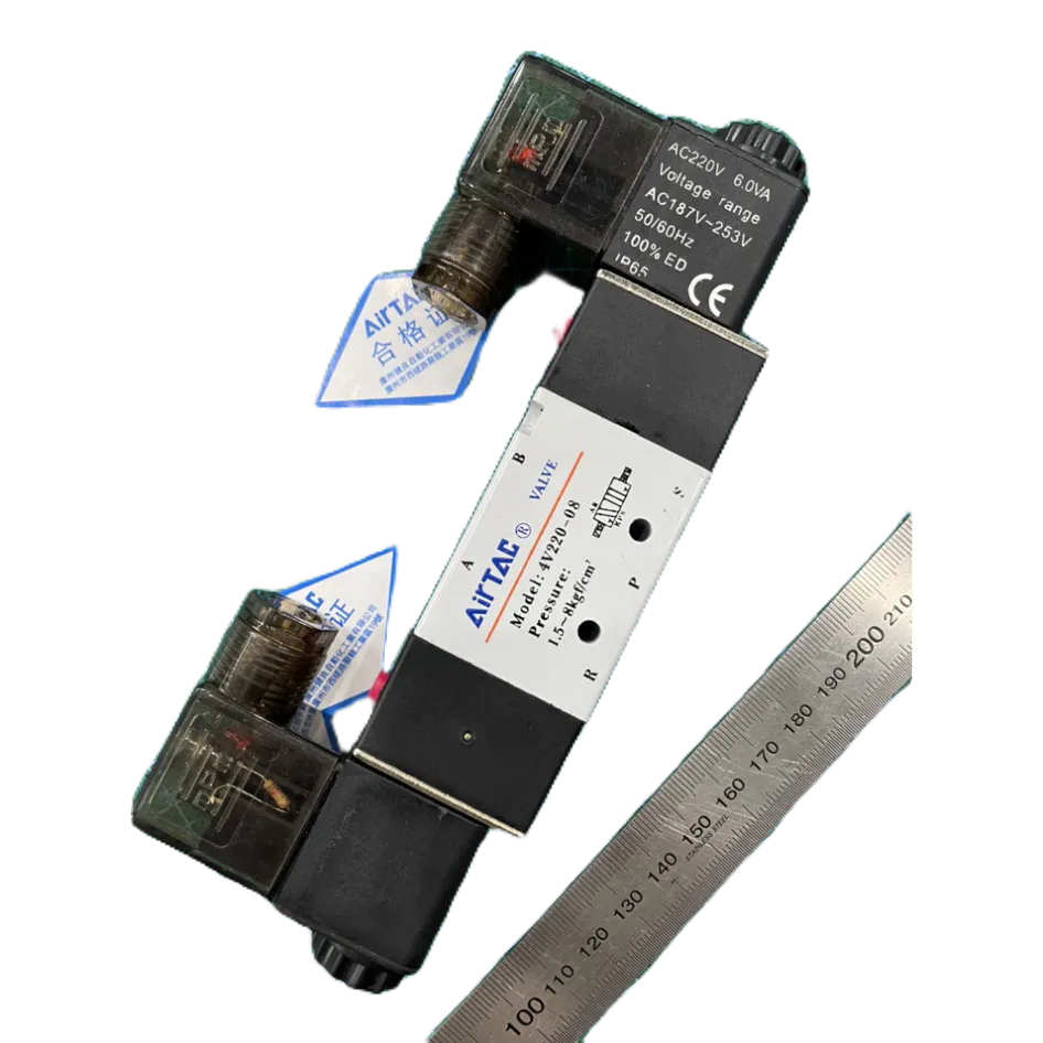 ATS_van điện từ 5 cửa 4V220-08 Airtac_đã sửa