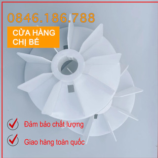 Cánh quạt làm mát động cơ kích thước lỗ trục 58mm dùng cho động cơ motor