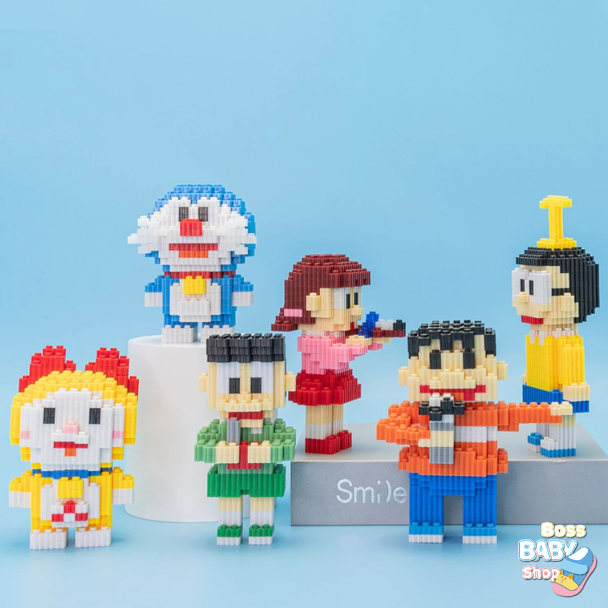Lego đồ chơi cho bé lắp ghép hoạt hình doremon rèn tư duy cho bé và phát triển kỹ năng ( Bộ Lego )
