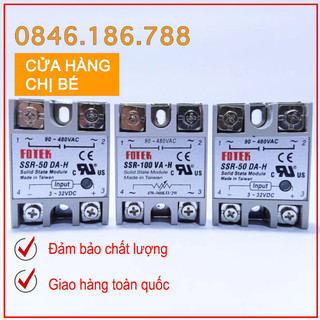 Relay bán dẫn fotek ssr 100va 100da 100aa 80va 80da 80aa 60va 60da 60aa 40va 40da 40aa 25va 25da 25aa