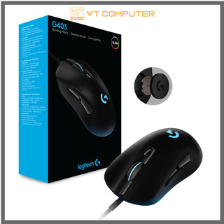 Chuột game có dây rgb logitech g403 hero / cảm biến 25k / công thái học nhẹ 87g / bảo hành chính hãng 24 tháng
