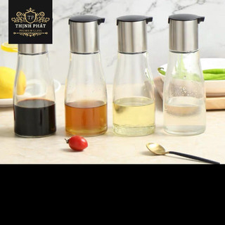 Chai rót , bình rót đựng dầu ăn, nước mắm thủy tinh cao cấp 300ml