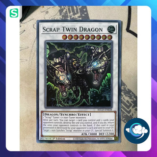 Thẻ bài trò chơi yugioh! - kico-en038: scrap twin dragon; super rare