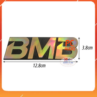 Tem dán thùng loa bmb  (vàng): 2 cái