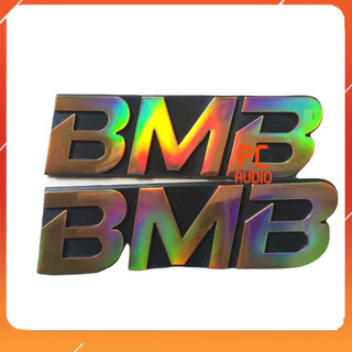 Tem dán thùng loa bmb  (vàng): 2 cái