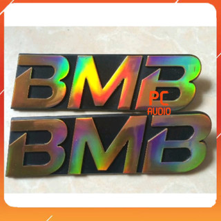 Tem dán thùng loa bmb : 2 cái