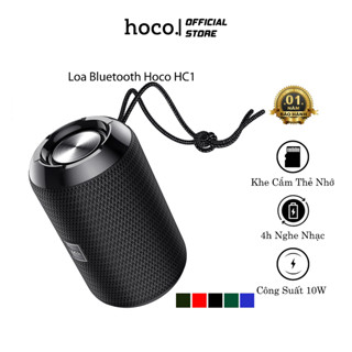  Loa bluetooth không dây HOCO HC1 loa mini cầm tay hỗ trợ khe cắm thẻ nhớ 4h nghe nhạc. 