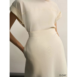 D.CHIC Áo tay cộc cổ tròn MS: 1812503