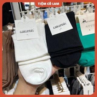 [CỔ VỪA] Tất trơn nam nữ chất mịn màu mới [Tiệm vớ cô Lam]