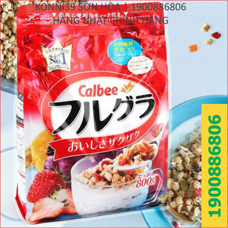 [NOW SHIP] NGŨ CỐC NHẬT CALBEE 800G - tốt cho sức khỏe - DATE MỚI - Konni39 Sơn Hoà