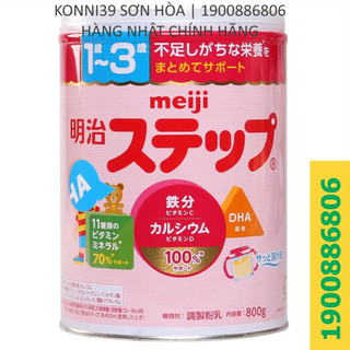 SỮA MEIJI 1-3 NỘI ĐỊA NHẬT BẢN - hộp 800gr