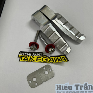 Gác Chân Takegawa V3 Nhôm lắp xe Honda Kèm Chốt Sỏ Long đền Đỏ