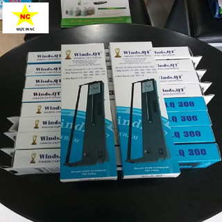 Ribbon EpsonLQ 300, 300+ii, 300+, 400, 500, in đậm, rõ nét. Là Ruy băng mực máy in kim