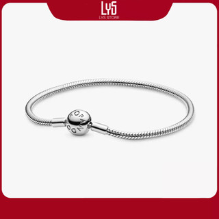 Vòng tay bạc s925 moments snake chain bracelet fullbox - pan5013 bạc s925