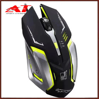 Chuột chuyên game 6D dây dù - LED 7 màu T02/K1 Wired 2400DPI