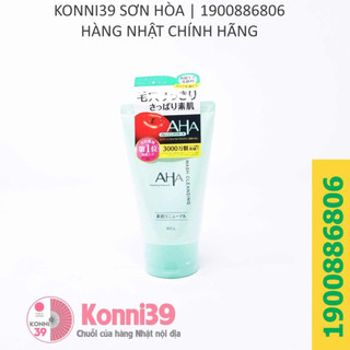 Sữa rửa mặt AHA Wash Cleansing Cool chiết xuất bạc hà mát lạnh 120g - Konni39 Sơn Hoà - 1900886806