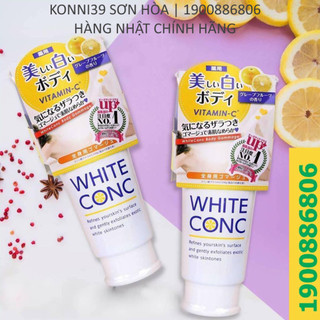 TẨY TẾ BÀO CHẾT DƯỠNG TRẮNG WHITE CONC - Konni39 Sơn Hoà - 1900886806