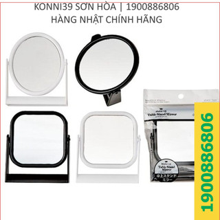 Gương soi Mitsuki trắng đen để bàn trang điểm - Konni39 Sơn Hoà - 1900886806