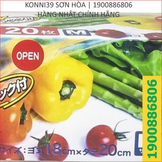 TÚI ZIP BẢO QUẢN THỰC PHẨM SIZE 18 X 20 CM (HỘP 20 CÁI) TÚI SỬ DỤNG ĐƯỢC TRONG LÒ VI SÓNG VÀ TỦ ĐÔNG