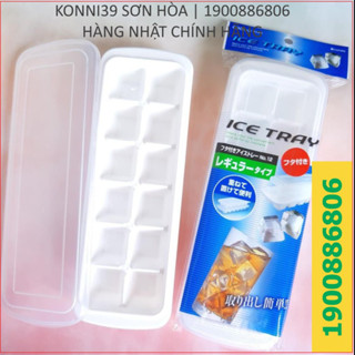 KHAY LÀM ĐÁ 12 VIÊN ( CÓ NẮP ĐẬY) INOMAT - Konni39 Sơn Hoà - 1900886806