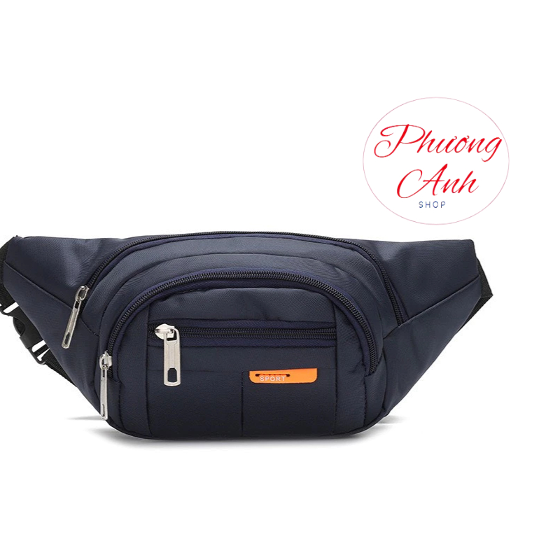 Túi đeo chéo nam TC03 kiểu dáng túi bao tử mini, vải Canvas , đường may tỉ mỉ