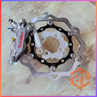[ Combo ] Heo Brembo 4Pis Đối Xứng + Pát + Đĩa KTM 260mm >>> Tặng 2 Ốc Salaya Gắn Mọi Dòng Xe