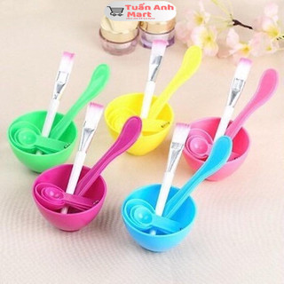Bộ bát trộn mặt nạ 6 chi tiết, dụng cụ trộn mặt nạ