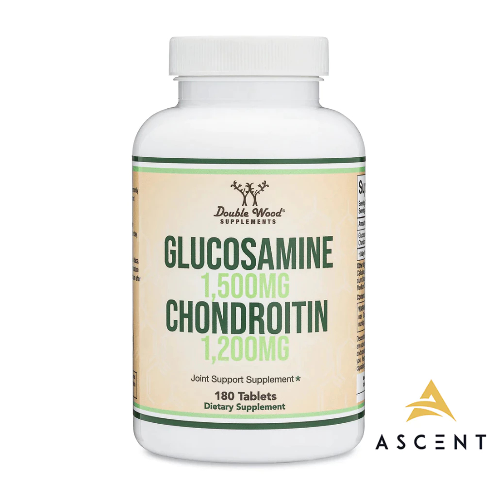 Glucosamine 1500mg + Chondrotin 1200mg 180 viên ''Double Wood'' : Bảo vệ sức khỏe xương khớp