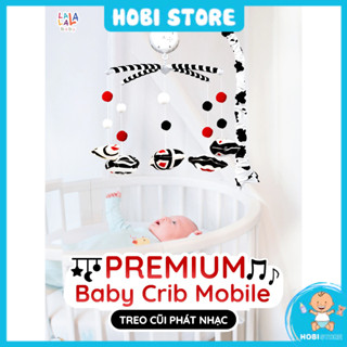  Đồ chơi treo cũi phát nhạc Baby Crib Mobile treo nôi Lalala Baby 36 bài hát tự động quay cao cấp cho bé sơ sinh - Hobi 