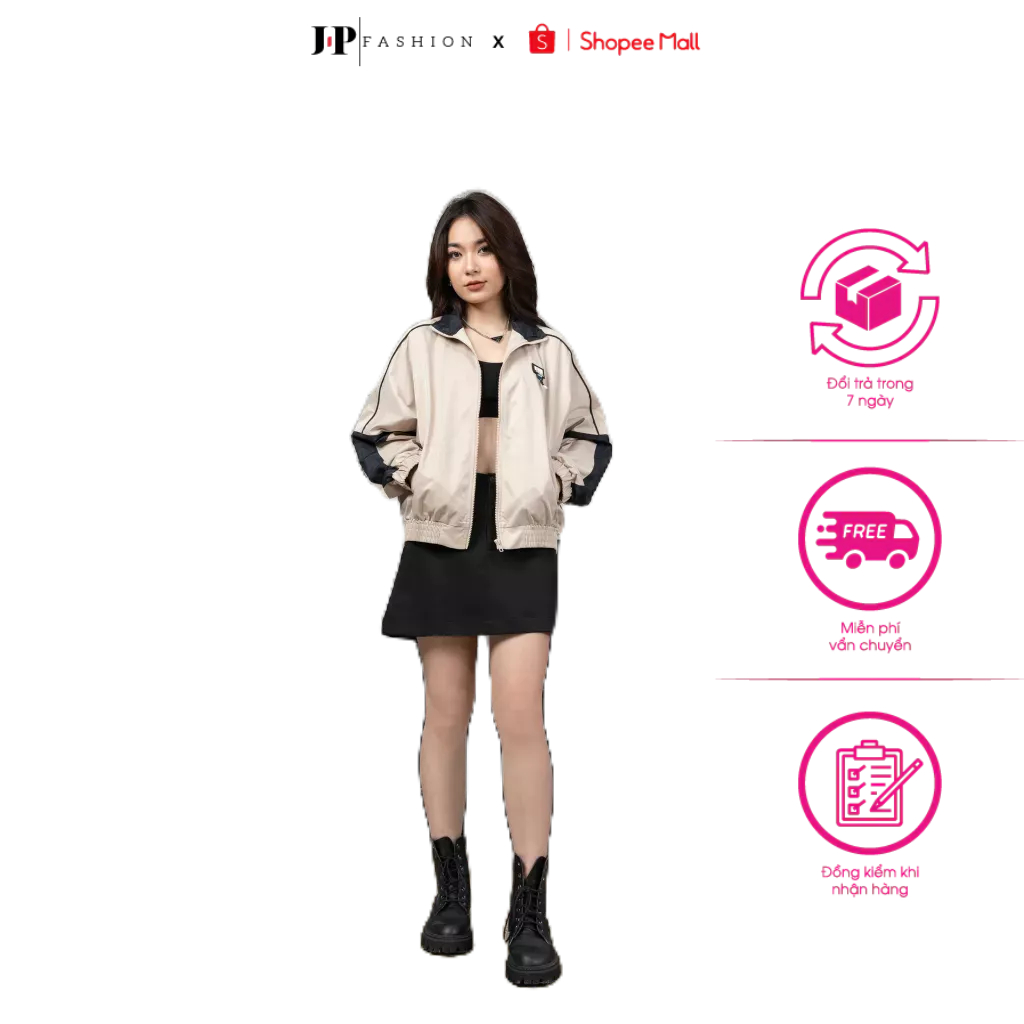 Áo Khoác Bomber JP FASHION Thiết Kế Cao Cấp Với Kiểu Dáng Hiện Đại, Phong Cách Năng Động (ảnh thật) 10709674