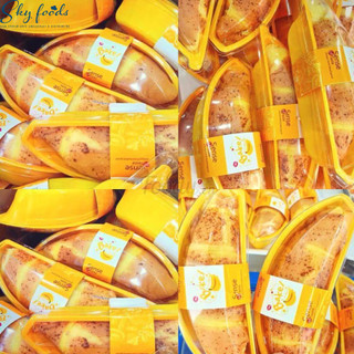 Combo 100 Hộp Đựng Bánh Chuối (Kèm Tem)