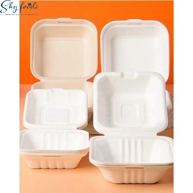 DÂY 50 HỘP ĐỰNG BÁNH BENTO, HỘP BÃ MÍA