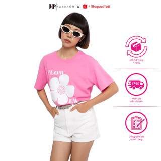 Áo Thun Nữ JP FASHION Chất Liệu Thun Mát Cổ Tròn Form Rộng Mềm Mại Thoáng Khí (ảnh thật) 10208276