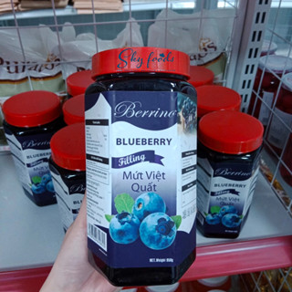  Mứt Việt Quất Berino Có Xác  Filling  lọ 950g 
