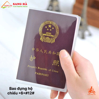 Vỏ Bọc Hộ Chiếu - Bao Đựng Hộ Chiếu Passport Chống Hư Hại Thấm Nước