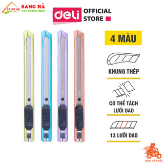 Dao rọc giấy nhỏ deli - e2066