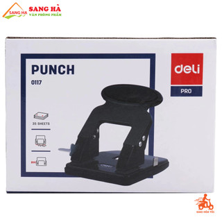 Máy đục lỗ - 35 tờ Deli E0117