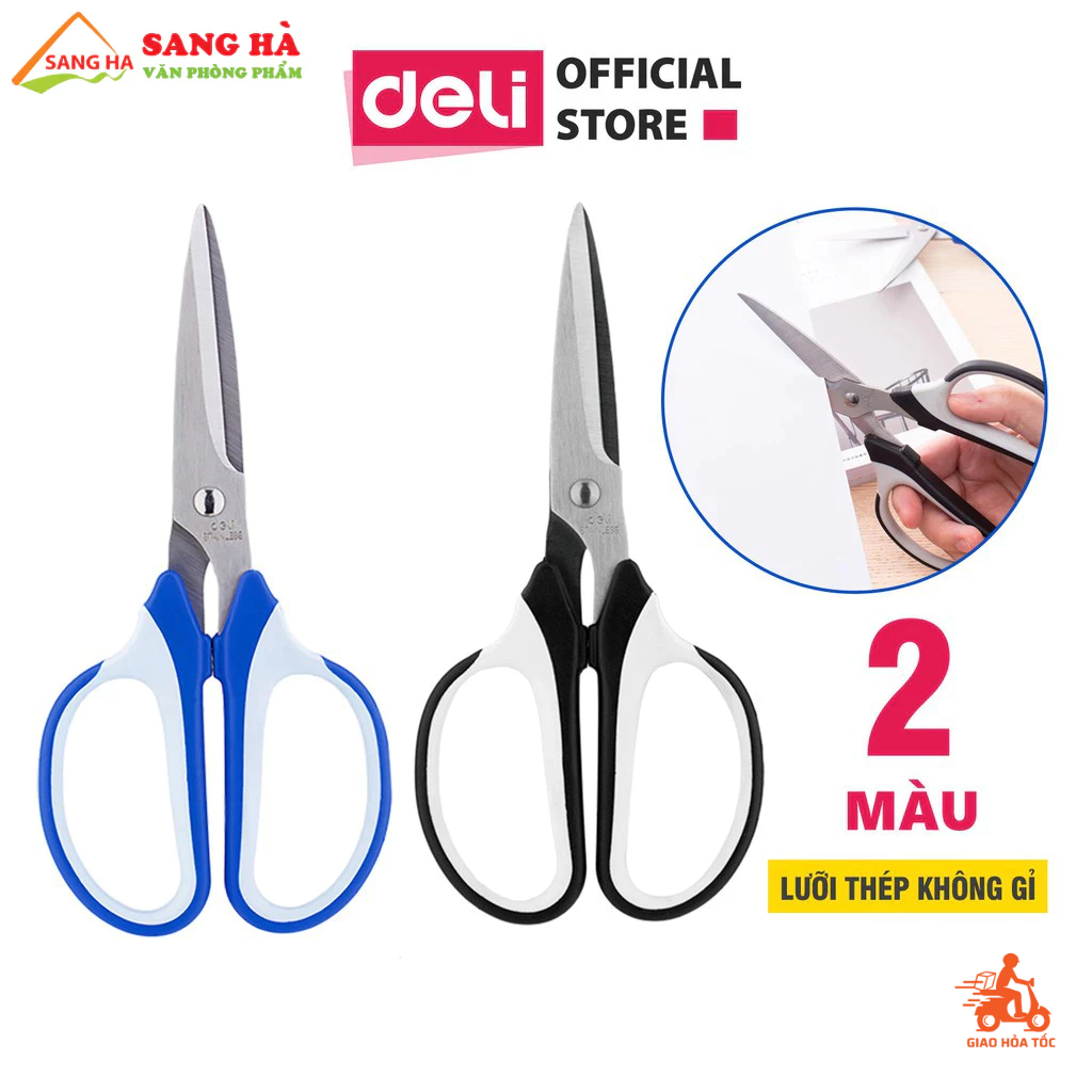 Kéo văn phòng 190mm Deli - E6001