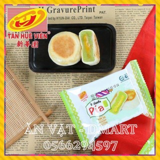 Bánh Pía Mini Kim Sa Dứa Trứng 40g (1 Cái) Không Sầu Riêng Tân Huê Viên Đặc Sản Sóc Trăng