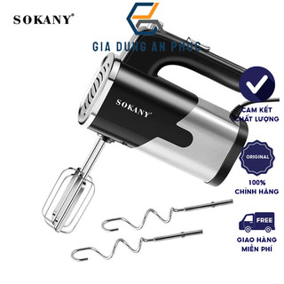 Máy đánh trứng sokany 800w 5 tốc độ 4 que đánh