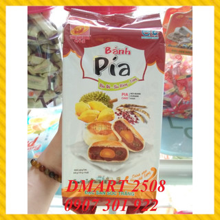 (Combo 2 Bịch) Bánh Pía Đậu Đỏ Sầu Riêng Trứng Muối 540g 1 Trứng (Túi 4 Bánh) Tân Huê Viên Đặc Sản Sóc Trăng