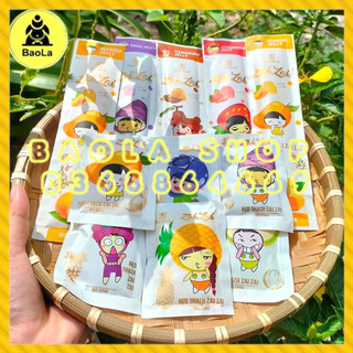 Sỉ - (Thùng 2,5Kg) Kẹo Thạch Zai Zai Đức Hạnh Mix Vị Trái Cây Thạch Ngắn Thạch Dài