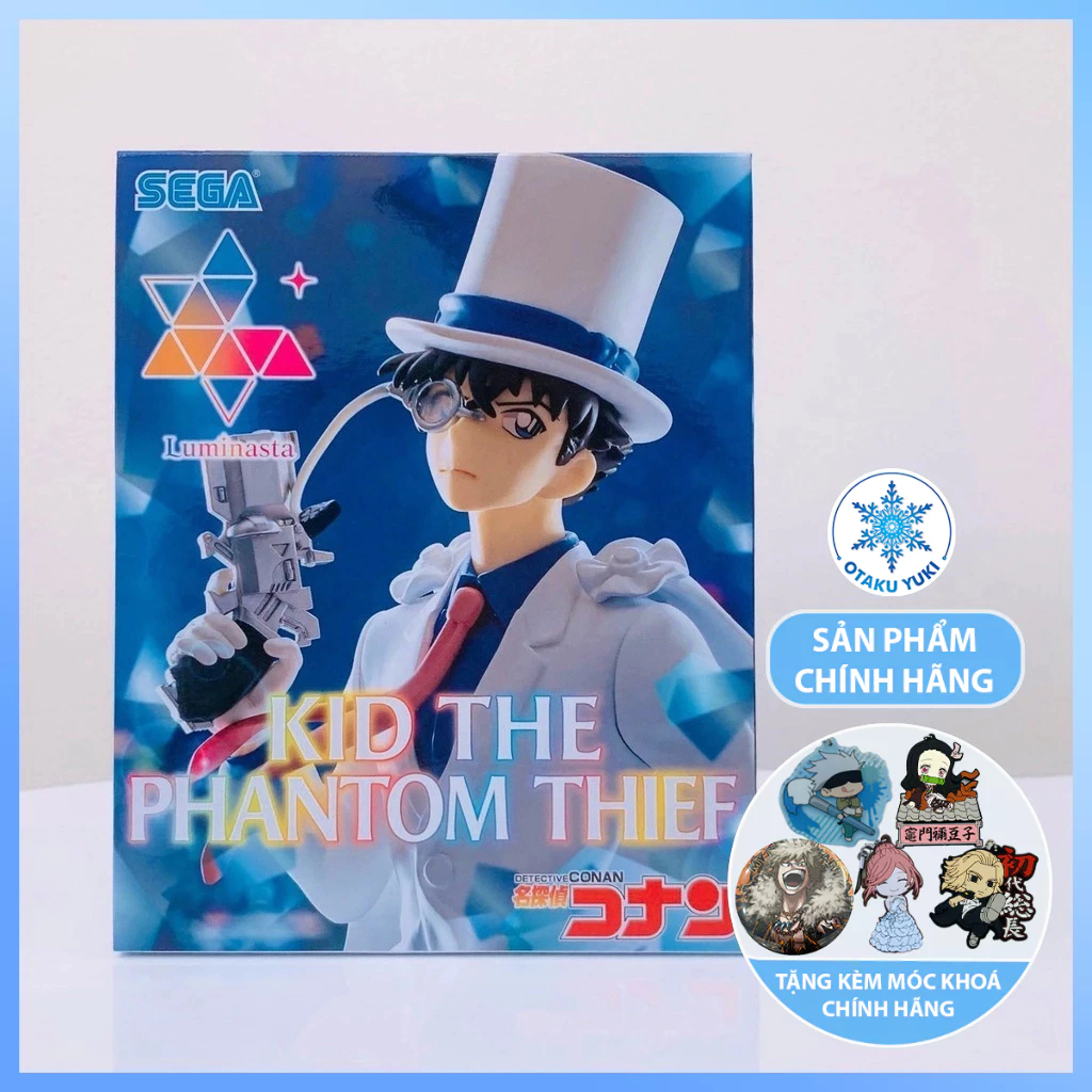 Mô Hình Kaito Kid - Detective Conan - Luminasta Figure Chính Hãng (SEGA)