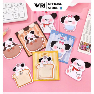 Giấy note ghi chú hoạt hình cún bông