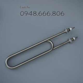 Điện trở thanh nhiệt U kép, đun nước tủ cơm, nấu nước chiều dài 33cm ,điện áp 220V,380V