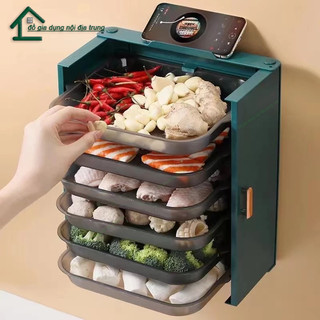 Kệ bếp đa chức năng thế hệ mới nhất dùng để đựng rau củ và chế biến món ăn