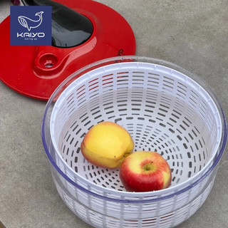 Rổ Quay Rau Kaiyo 5.5L (Rửa Rau Rất Sạch & Vẩy Khô Tiện Lợi)