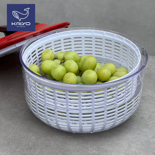 Rổ Quay Rau Kaiyo 5.5L (Rửa Rau Rất Sạch & Vẩy Khô Tiện Lợi)